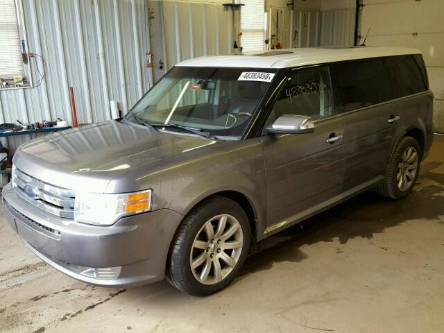 2FMEK63C69BA31639 - 2009 FORD FLEX LIMIT GRAY photo 2