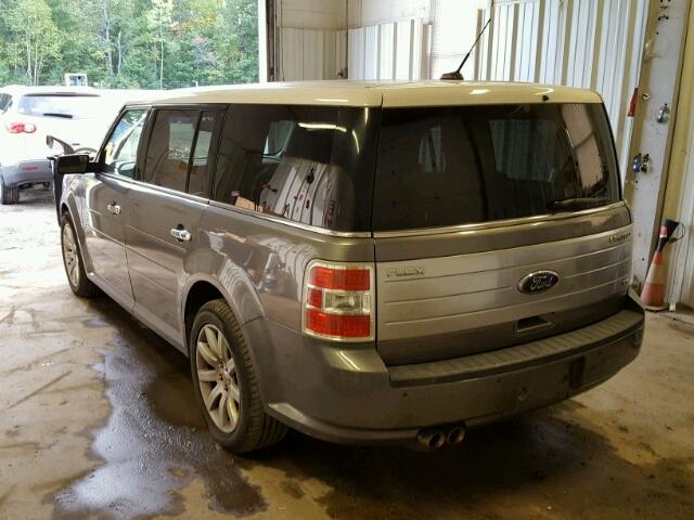 2FMEK63C69BA31639 - 2009 FORD FLEX LIMIT GRAY photo 3