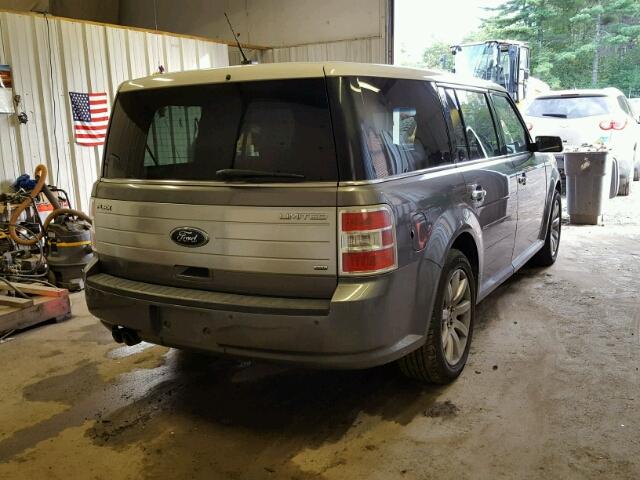 2FMEK63C69BA31639 - 2009 FORD FLEX LIMIT GRAY photo 4