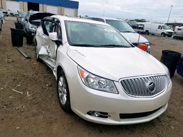 1G4GC5ERXCF158868 - 2012 BUICK LACROSSE WHITE photo 1