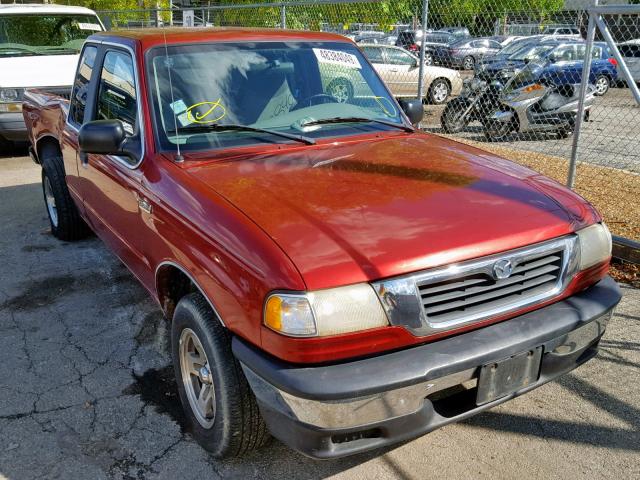 4F4YR16C8XTM30827 - 1999 MAZDA B2500 CAB RED photo 1