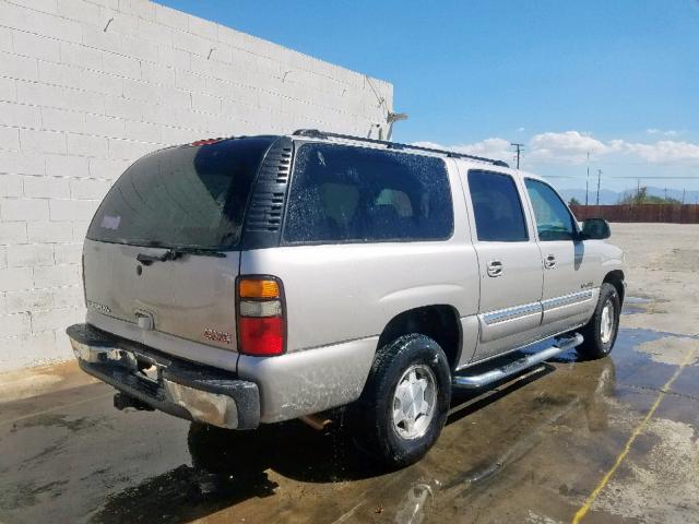 3GKEC16T34G245272 - 2004 GMC YUKON XL C SILVER photo 4