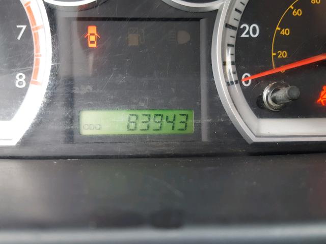 KL1TD66E39B371721 - 2009 CHEVROLET AVEO LS RED photo 8