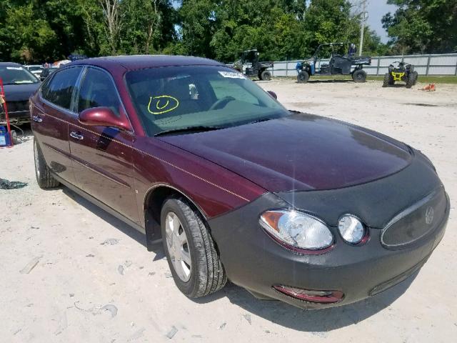 2G4WC552971120818 - 2007 BUICK LACROSSE C RED photo 1