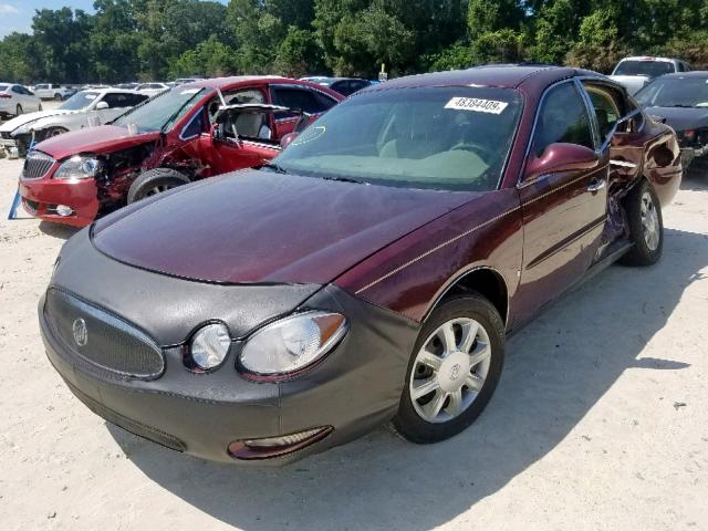 2G4WC552971120818 - 2007 BUICK LACROSSE C RED photo 2