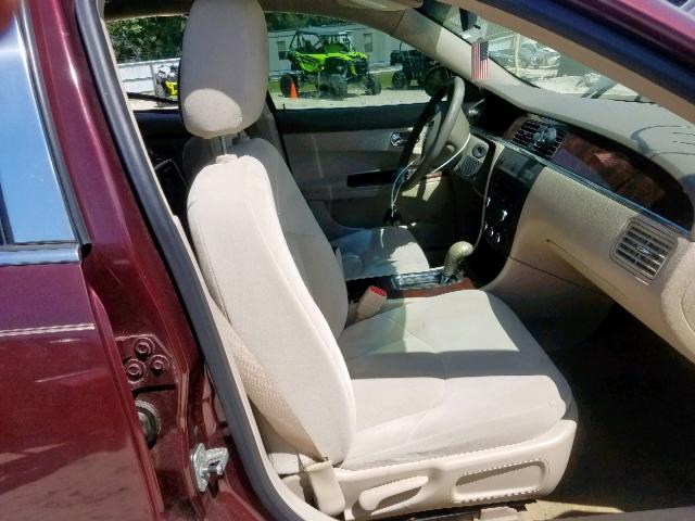 2G4WC552971120818 - 2007 BUICK LACROSSE C RED photo 5
