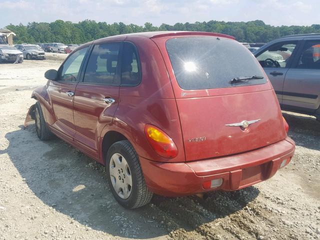 3A8FY48979T563231 - 2009 CHRYSLER PT CRUISER RED photo 3