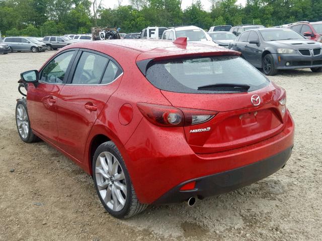 JM1BM1M36F1262308 - 2015 MAZDA 3 GRAND TO RED photo 3