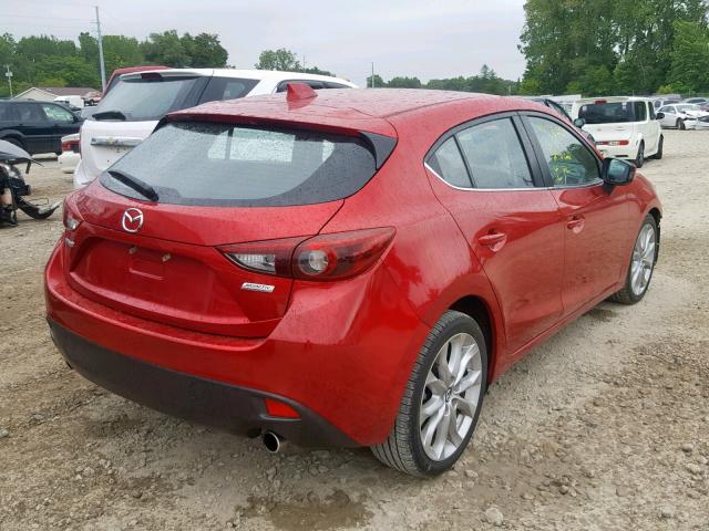 JM1BM1M36F1262308 - 2015 MAZDA 3 GRAND TO RED photo 4