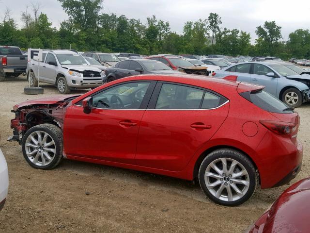 JM1BM1M36F1262308 - 2015 MAZDA 3 GRAND TO RED photo 9