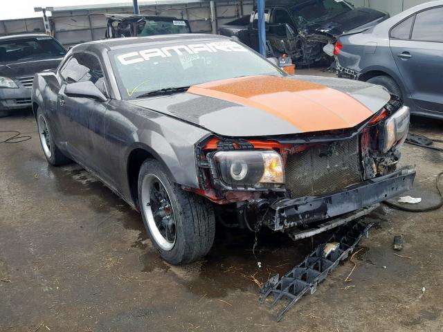 2G1FA1E32D9152205 - 2013 CHEVROLET CAMARO LS GRAY photo 1