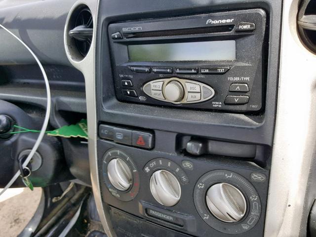 JTLKT324864050653 - 2006 TOYOTA SCION XB 黑色 照片 9