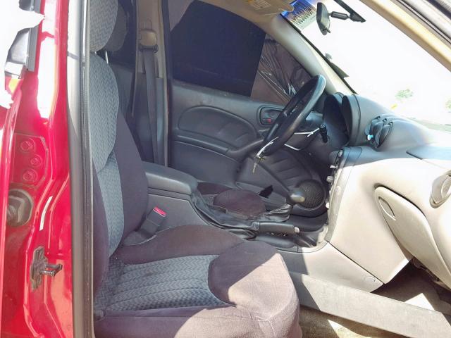 1G2NF52E53C128798 - 2003 PONTIAC GRAND AM S RED photo 5