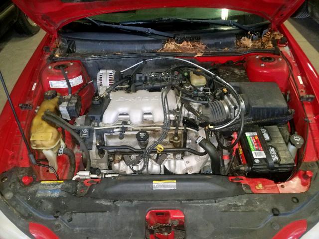1G2NF52E53C128798 - 2003 PONTIAC GRAND AM S RED photo 7