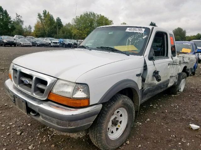 1FTZR15X9WPB31680 - 1998 FORD RANGER SUP WHITE photo 2