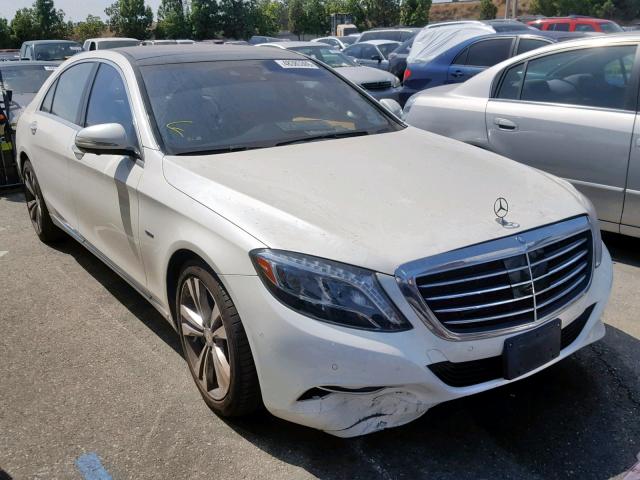 WDDUG6DB9HA299317 - 2017 MERCEDES-BENZ S 550E WHITE photo 1