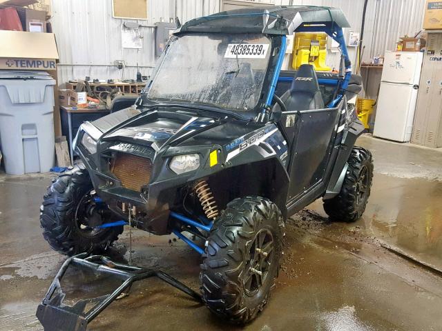 4XAVE7EA6EB190519 - 2014 POLARIS RZR 800 S BLUE photo 2