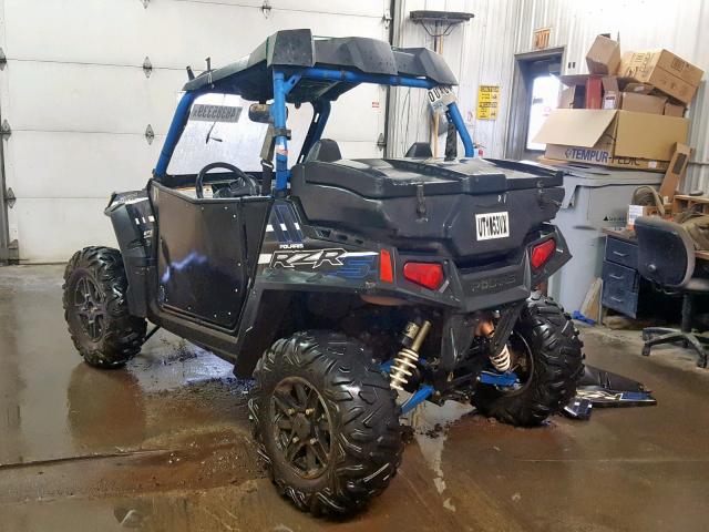 4XAVE7EA6EB190519 - 2014 POLARIS RZR 800 S BLUE photo 3