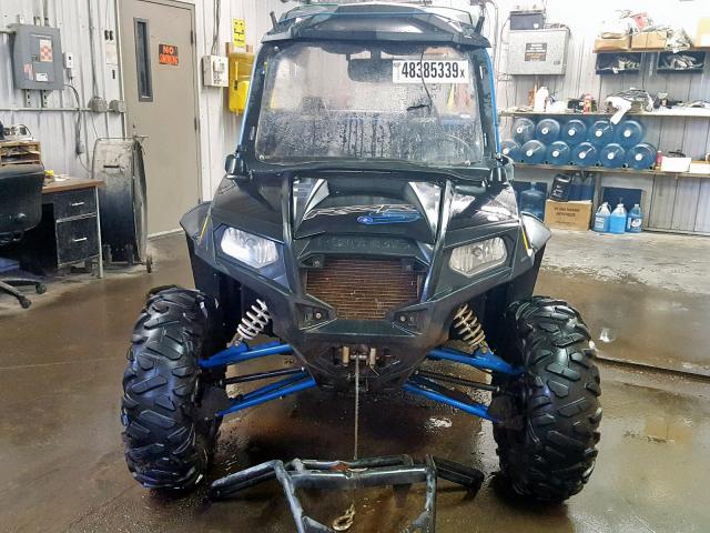 4XAVE7EA6EB190519 - 2014 POLARIS RZR 800 S BLUE photo 9