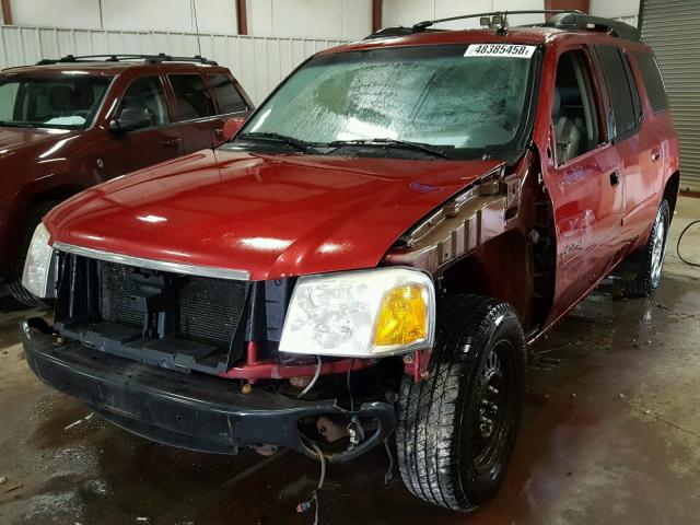 1GKET16M356168947 - 2005 GMC ENVOY XL BURGUNDY photo 2