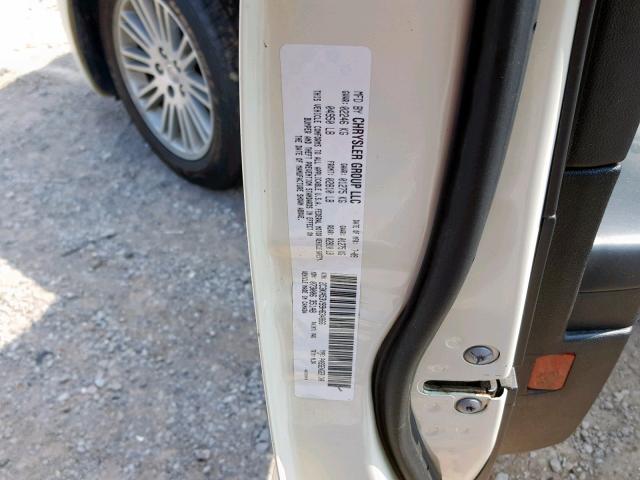 2C3KA53V99H634866 - 2009 CHRYSLER 300 TOURIN CREAM photo 10