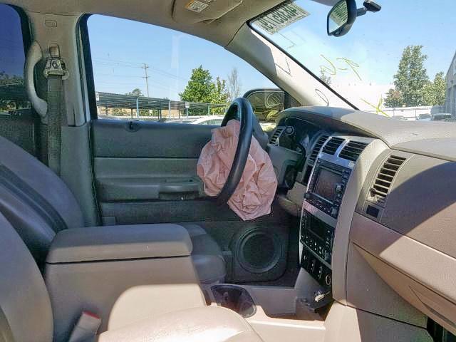 1D8HD58D75F510511 - 2005 DODGE DURANGO LI WHITE photo 5