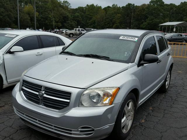 1B3HB48B88D593722 - 2008 DODGE CALIBER SX SILVER photo 2