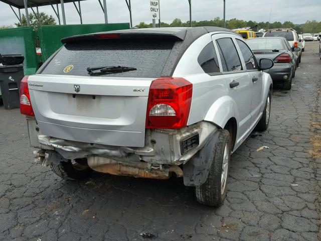 1B3HB48B88D593722 - 2008 DODGE CALIBER SX SILVER photo 4