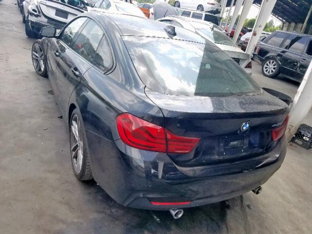 WBA4J5C59JBF07519 - 2018 BMW 440I GRAN BLACK photo 3