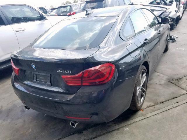 WBA4J5C59JBF07519 - 2018 BMW 440I GRAN BLACK photo 4