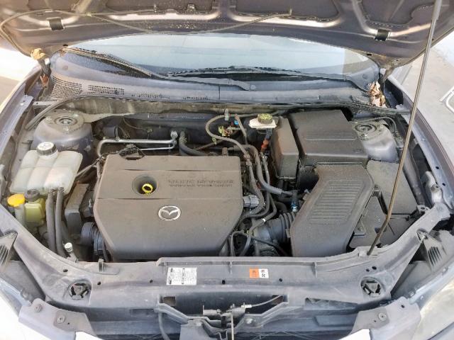 JM1BK12GX71686359 - 2007 MAZDA 3 I GRAY photo 7