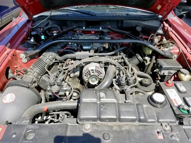 1FAFP45X6WF119220 - 1998 FORD MUSTANG GT RED photo 7