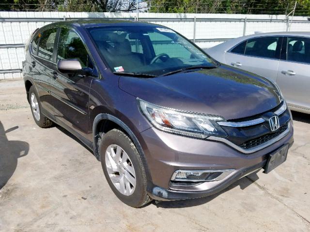 3CZRM3H51FG706941 - 2015 HONDA CR-V EX BROWN photo 1