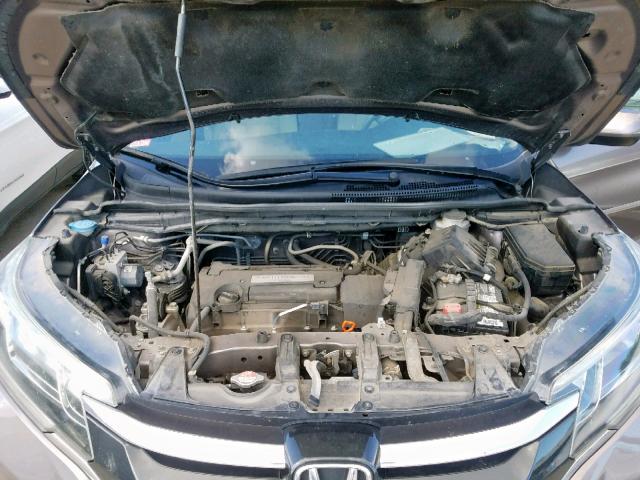 3CZRM3H51FG706941 - 2015 HONDA CR-V EX BROWN photo 7