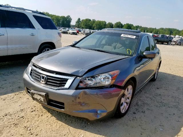 1HGCP2F88AA122507 - 2010 HONDA ACCORD EXL GRAY photo 2