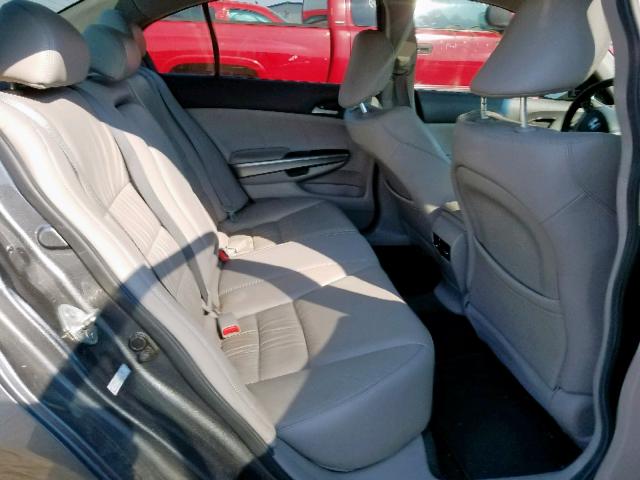 1HGCP2F88AA122507 - 2010 HONDA ACCORD EXL GRAY photo 6