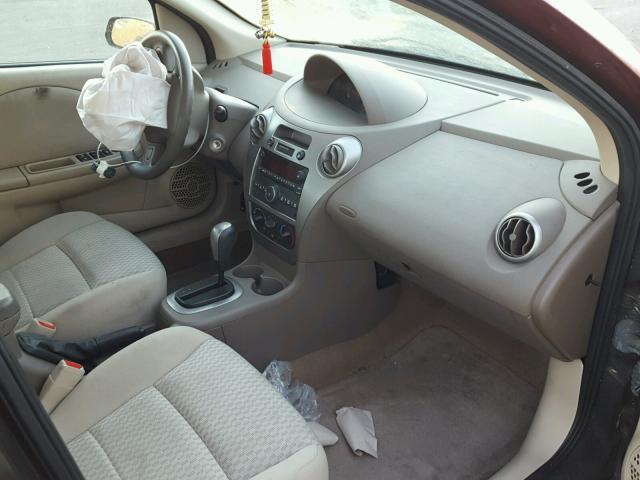 1G8AJ58F06Z193532 - 2006 SATURN ION LEVEL BURGUNDY photo 5