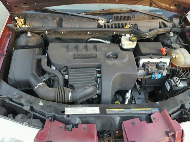 1G8AJ58F06Z193532 - 2006 SATURN ION LEVEL BURGUNDY photo 7