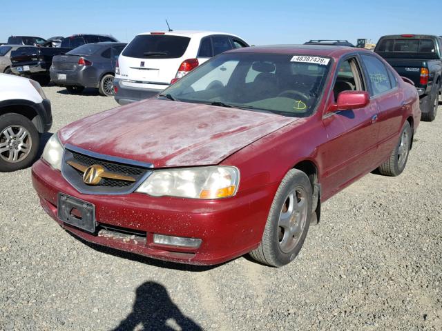 19UUA56633A021013 - 2003 ACURA 3.2TL MAROON photo 2