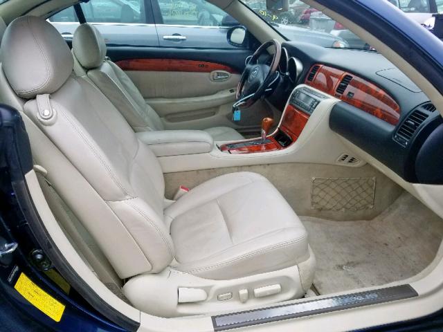 JTHFN48Y569006408 - 2006 LEXUS SC 430 BLUE photo 5