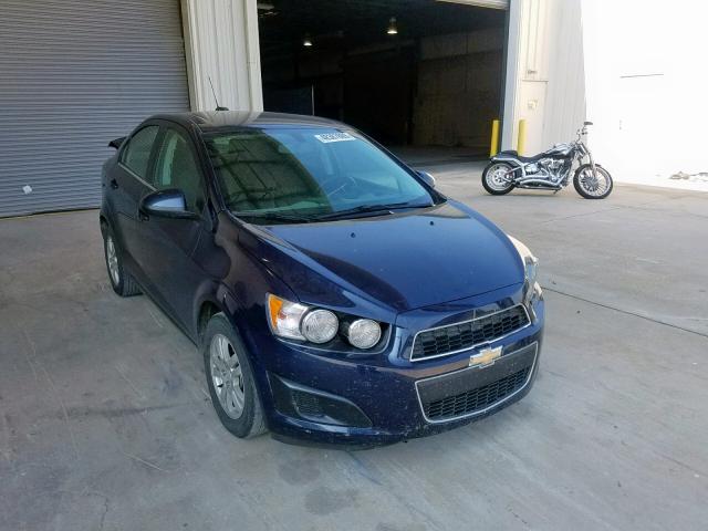 1G1JC5SH6F4164763 - 2015 CHEVROLET SONIC LT BLUE photo 1