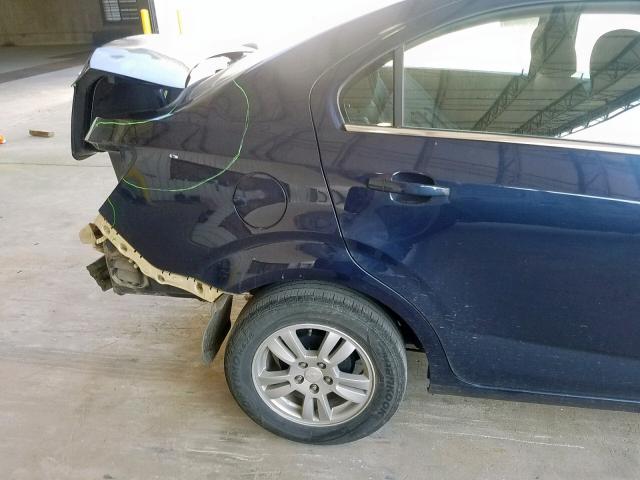 1G1JC5SH6F4164763 - 2015 CHEVROLET SONIC LT BLUE photo 6