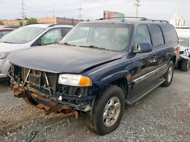 3GKEC16Z55G295967 - 2005 GMC YUKON XL C BLACK photo 2