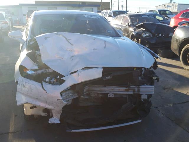 3FA6P0K90DR107997 - 2013 FORD FUSION TIT WHITE photo 9