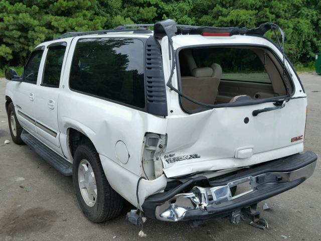 3GKFK16Z24G328333 - 2004 GMC YUKON XL K WHITE photo 3