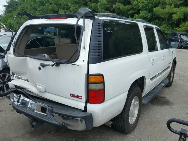 3GKFK16Z24G328333 - 2004 GMC YUKON XL K WHITE photo 4