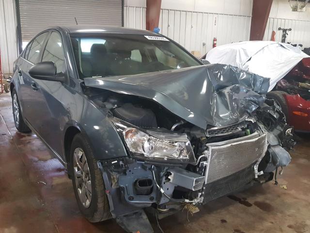 1G1PC5SHXC7221759 - 2012 CHEVROLET CRUZE LS GRAY photo 1