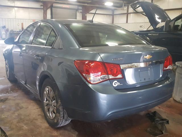 1G1PC5SHXC7221759 - 2012 CHEVROLET CRUZE LS GRAY photo 3