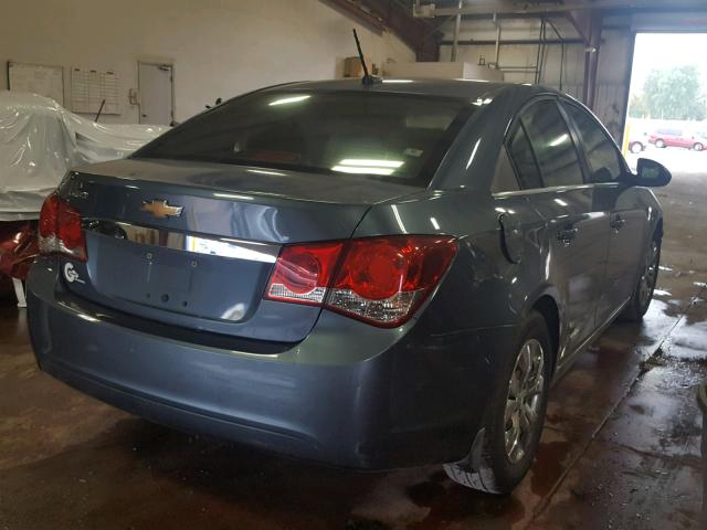 1G1PC5SHXC7221759 - 2012 CHEVROLET CRUZE LS GRAY photo 4