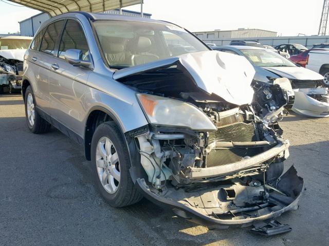 JHLRE38728C054716 - 2008 HONDA CR-V EXL SILVER photo 1